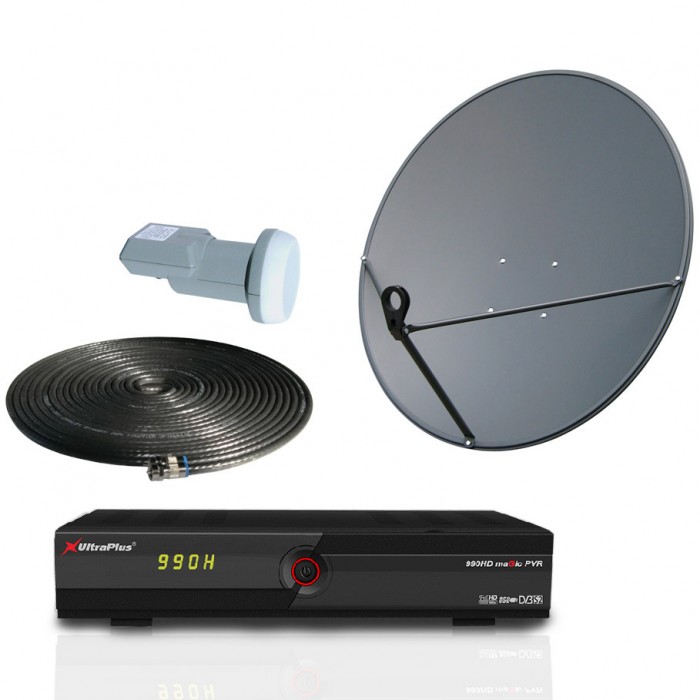 Freeview Starter Package Receiver + Satellite Dish