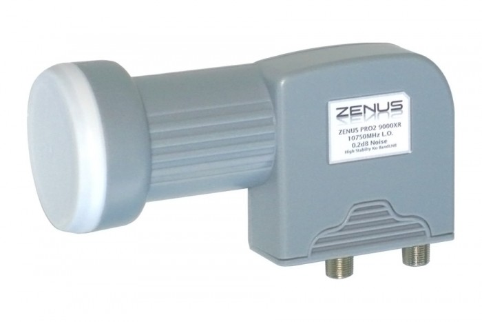 Zenus Dual Output 10750MHz L.O. KU Band LNB