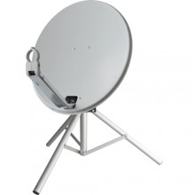 54cm High Quality Galvanized Satellite Dish with Fold-up Arm 