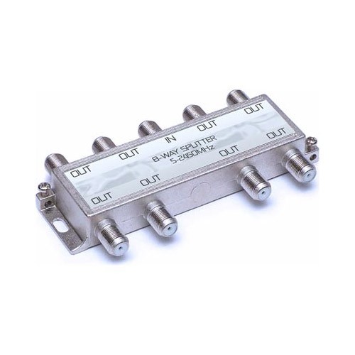 8 Way Satellite or Terrestrial Splitter