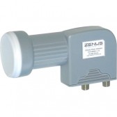 Zenus Dual Output 10750MHz L.O. KU Band LNB 