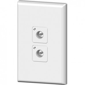 PDL 600 Series Double TV Socket