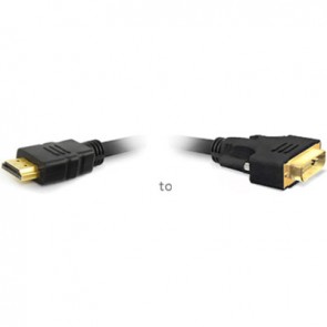 HDMI - DVI Video Cable Gold Plated
