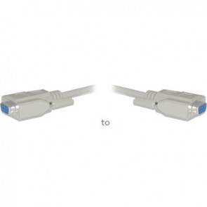 Standard Null Modem Cable Female-Female