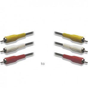 RCA Composite Video + Audio Cable