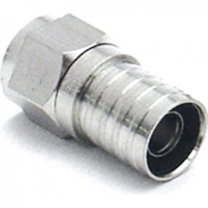 F Type RG6 Connector Indoor Hex Crimp on type