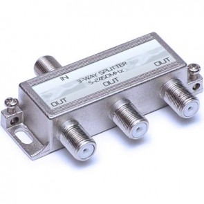 3 Way Satellite or Terrestrial Splitter 